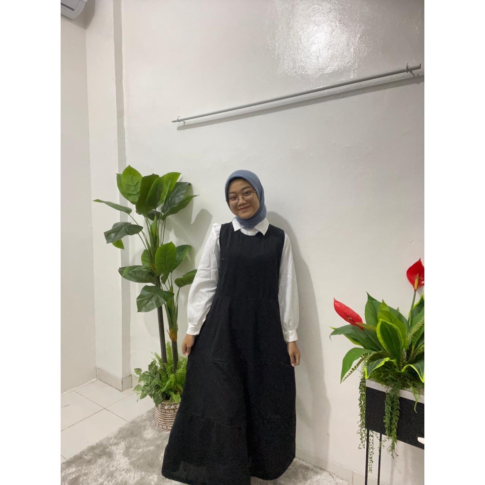 SALE - Innap Maxi Crepe - Dress Wanita Tanpa Lengan