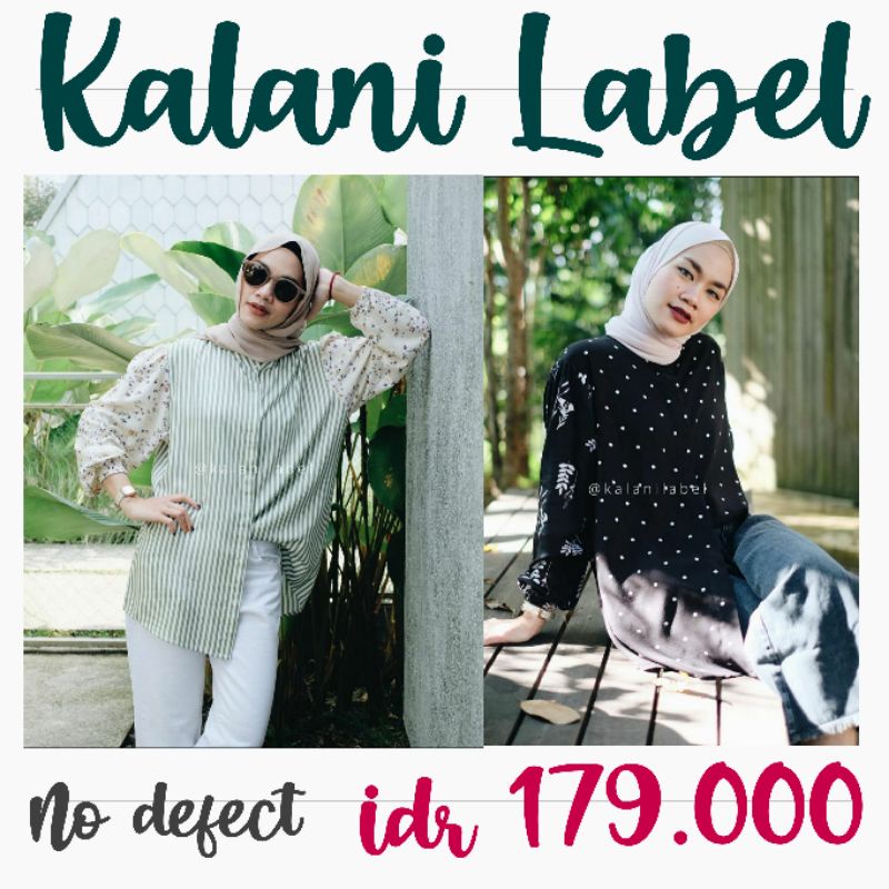 MIYASA SHIRT KALANI SHIRT KALANI LABEL KALANI BAGS MIYASA KALANI MIYASA GREEN TARTAN MIYASA PLUMERIA