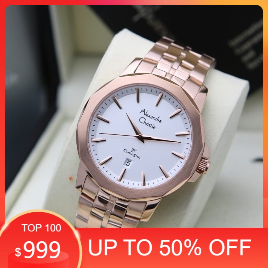 JAM TANGAN PRIA ALEXANDRE CHRISTIE AC 8647 / AC8647 ORIGINAL