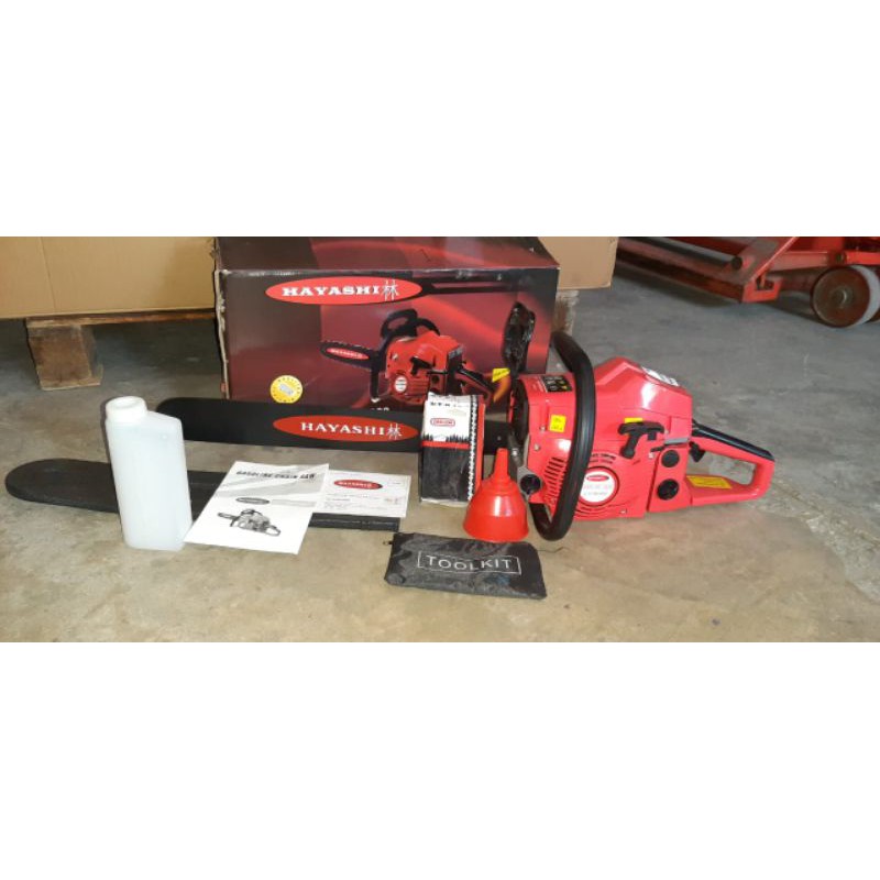 Mesin chain saw APR 22 inch japan technology mesin gergaji chainsaw potong kayu