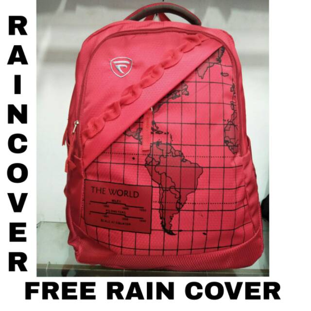 Ransel Besar Motif Peta Dunia High Quality