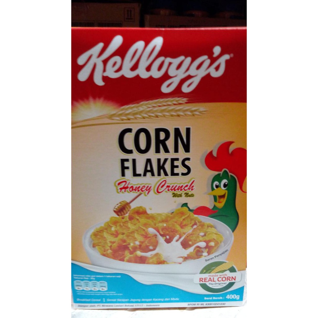 

KELLOGS CORN FLAKES HONEY CHRUNCH 400gr