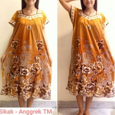 Daster Batik Hengky - Sikak Anggrek TM (Daster murah daster batik murah baju tidur murah)