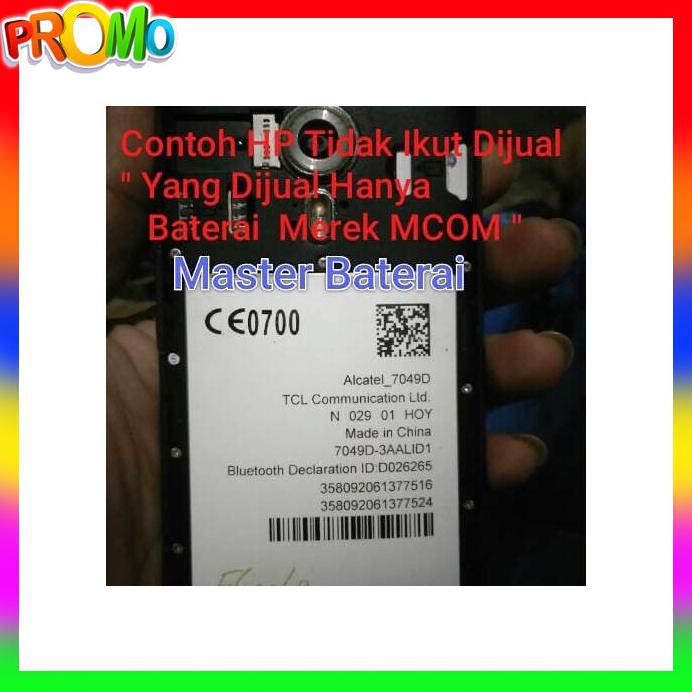 Acc Hp Baterai Alcatel One Touch Flash 2 7049D Guneine Tlp030B1 Double Ic Pro