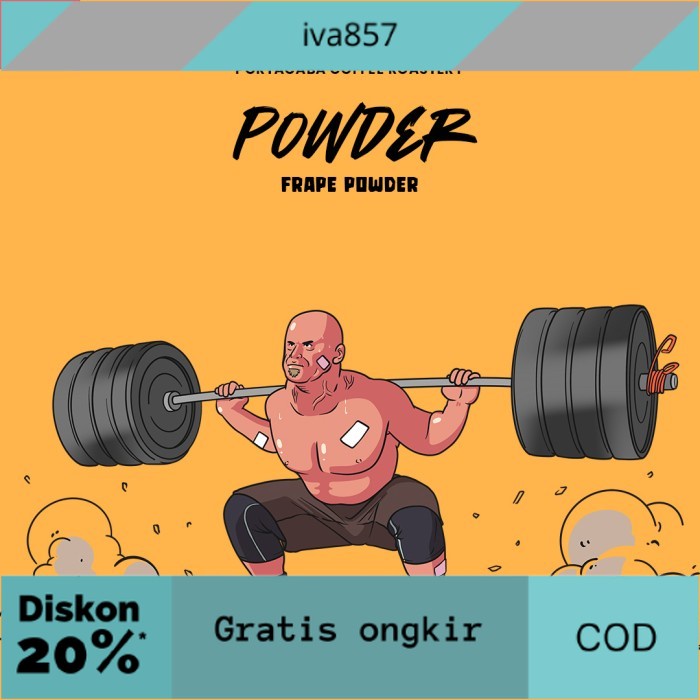 

PROMO Frape Powder GRATIS ONGKIR