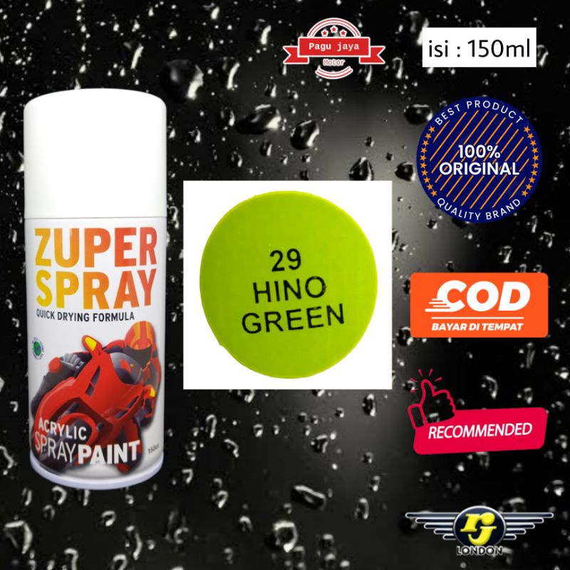 Pilok pilox pylox hijau truk hino green 150cc zuper spray