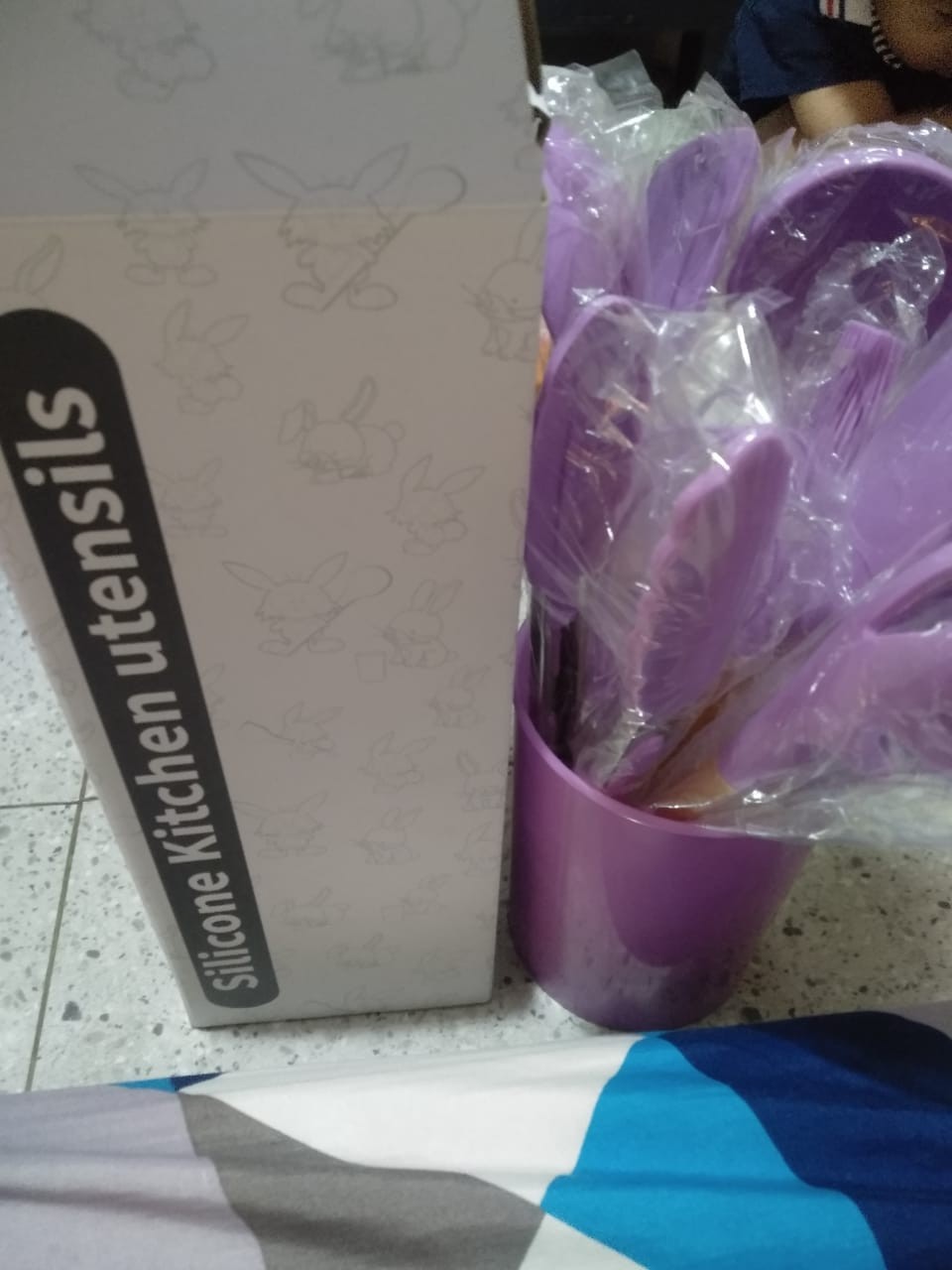 Kitchen Set Utensil Silicone 12pc / Sodet Set Peralatan Memasak