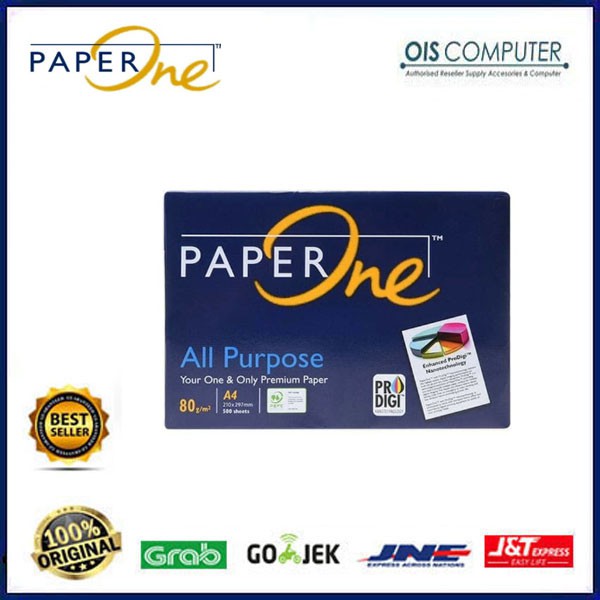 

Kertas HVS A4 80 gram PaperOne - Kertas HVS A4 80gram Paper One
