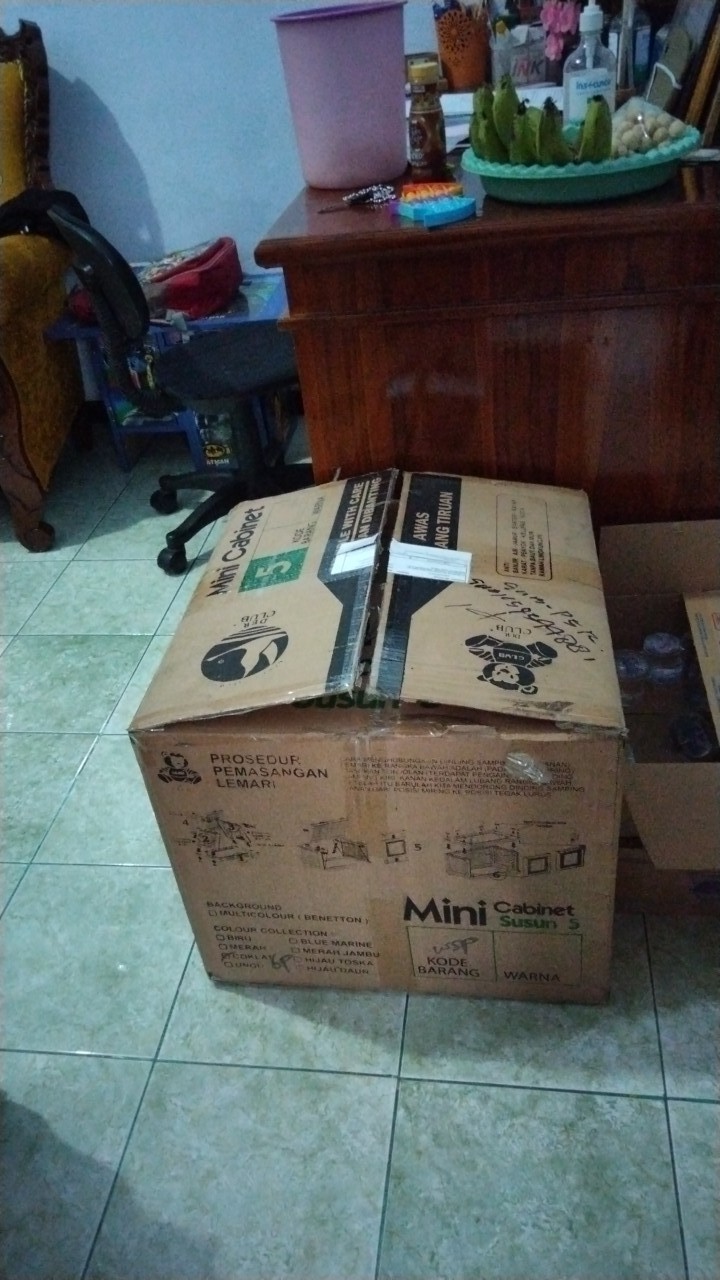 Lemari Plastik Mini Club Susun 5