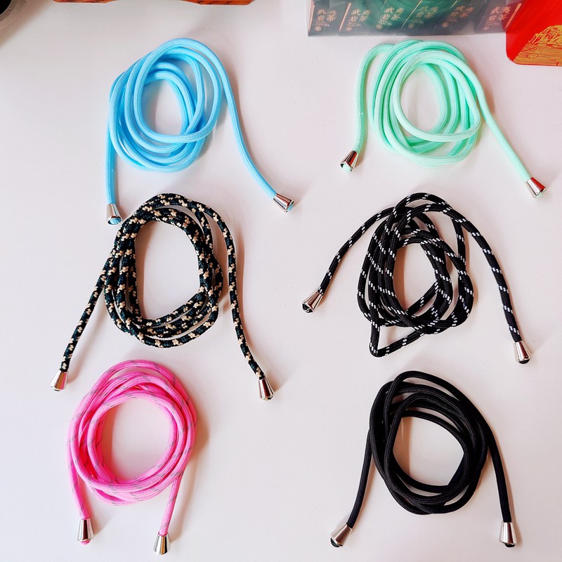 Colorful Mobile Removable Candy Nylon Lanyard Phone Case Strap
