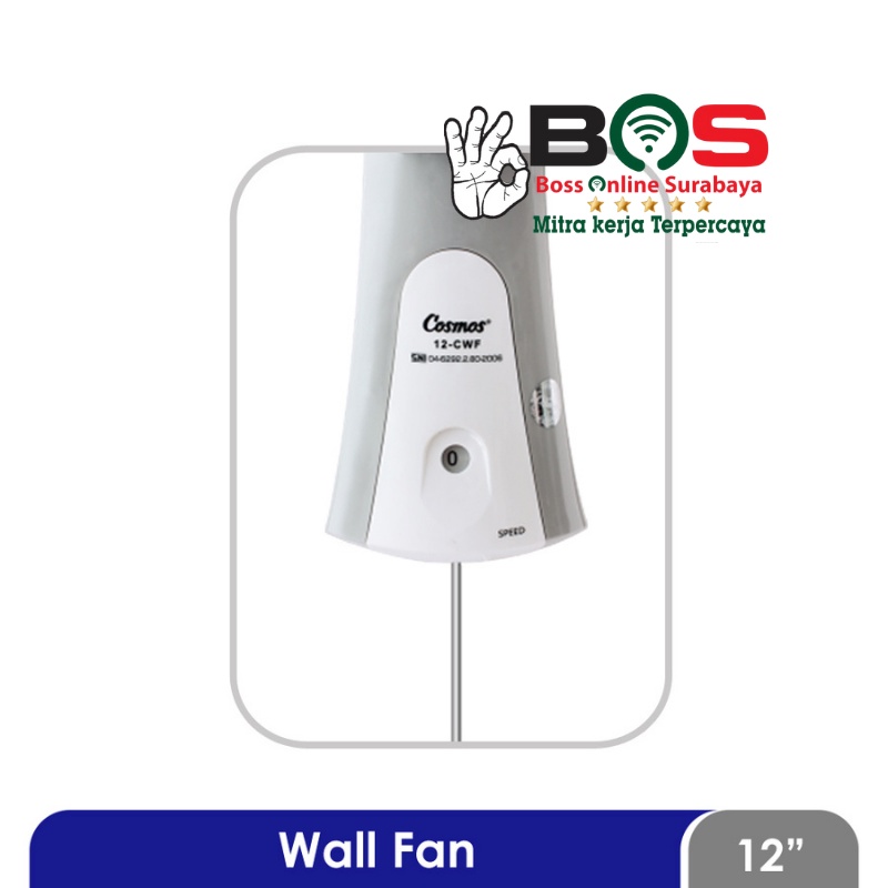 Wall Fan Kipas Angin Dinding 12 CWF 12-CWF 12CWF Kipas Angin Cosmos