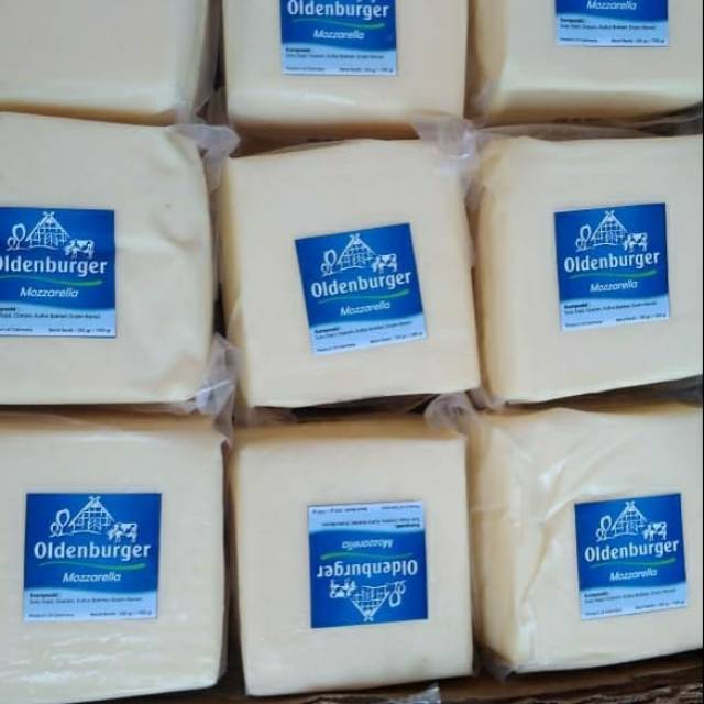 

MOZARELLA OLDENBURGER PREMIUM 1000gram / 1kg | Import Halal dari Jerman
