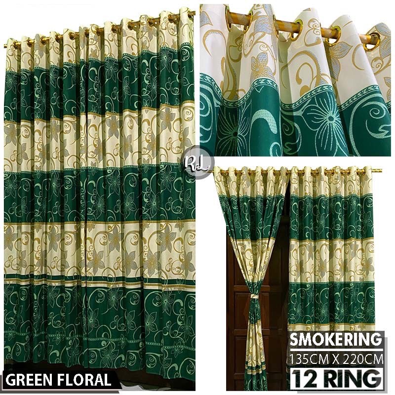 TERMURAH ‼️ GORDEN SMOKERING (12 lubang) // ( GOLD FLORAL )