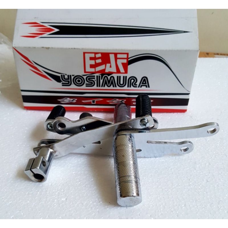 Footstep underbone vixion old Yoshimura crome