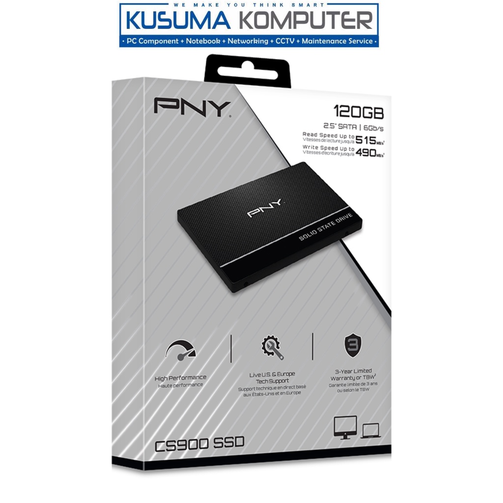 PNY CS900 SSD 120GB SATA 2.5&quot;