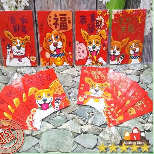 

Special Promo [ Angpao Imlek S3703 ANGPAO ANJING TAHUN BARU IMLEL 2018 CHINESE NEW YEAR RED POCKET Angpao babi Silahkan