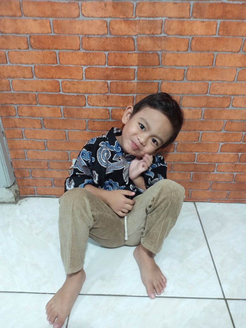 Po Couple Ayah Anak Batik Batu Raden