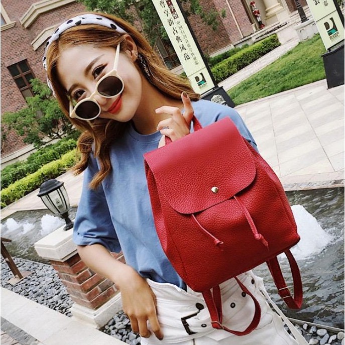 [ TERMURAH ] Tas ransel / back pack mini wanita TC020 model korea bahan import stylish