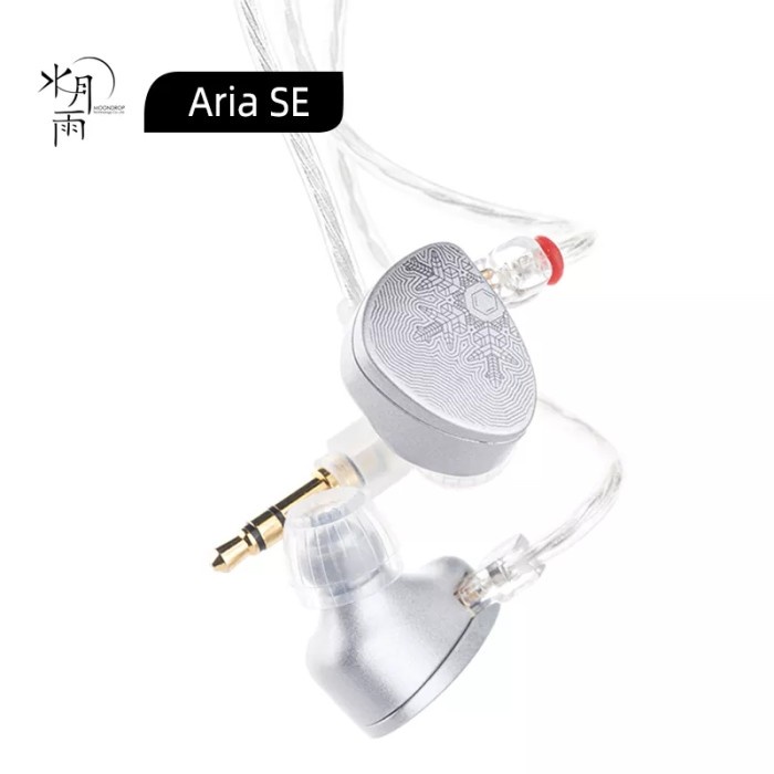 Moondrop Aria Snow Edition Aria SE 2022 In Ear Diamond Like Carbon IEM