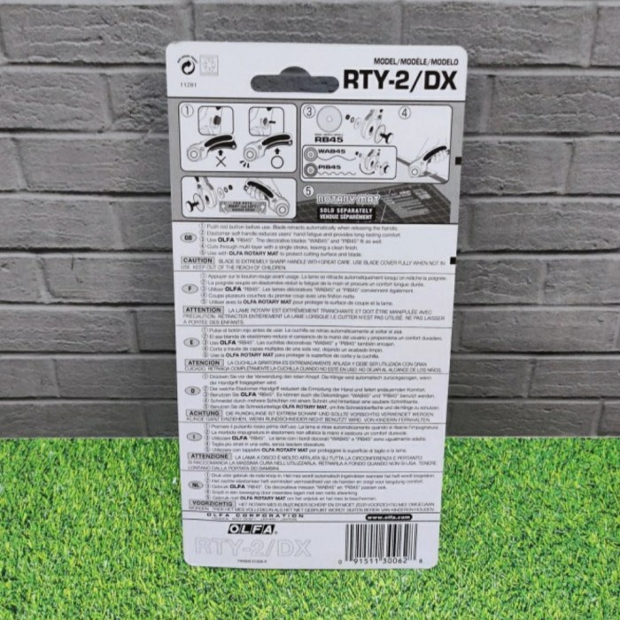 

Hari Ini Rotary Cutter 45Mm Rty-2/Dx Olfa Hemat