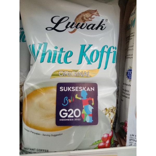 

white koffie 10saset 200g