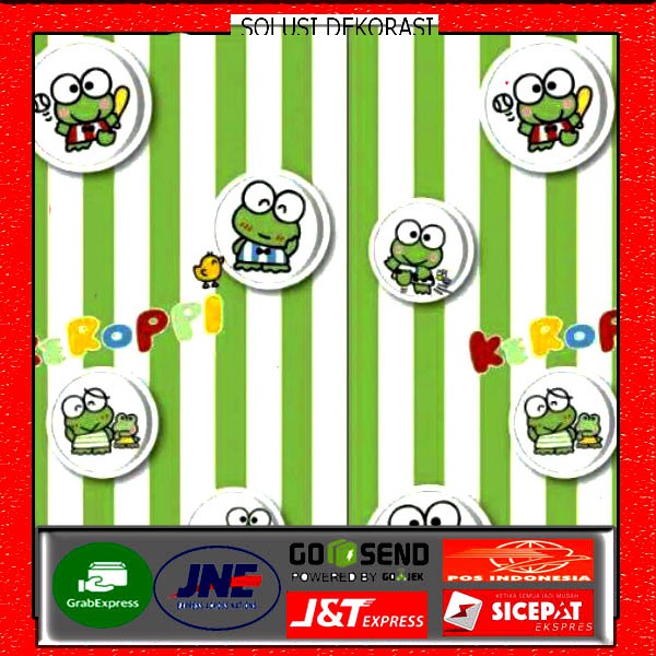 DISKON PROMO WALLPAPER STIKER DINDING 45 CM X 10 M MOTIF  