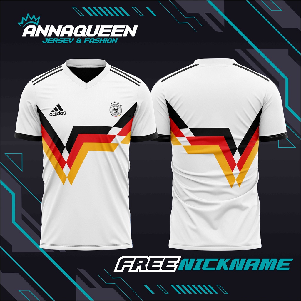 Kaos Timnas Jerman V4 2022 2023 / Jersey Timnas Jerman 2022 / Jersey Timnas Germany 2022 / Kaos Timn