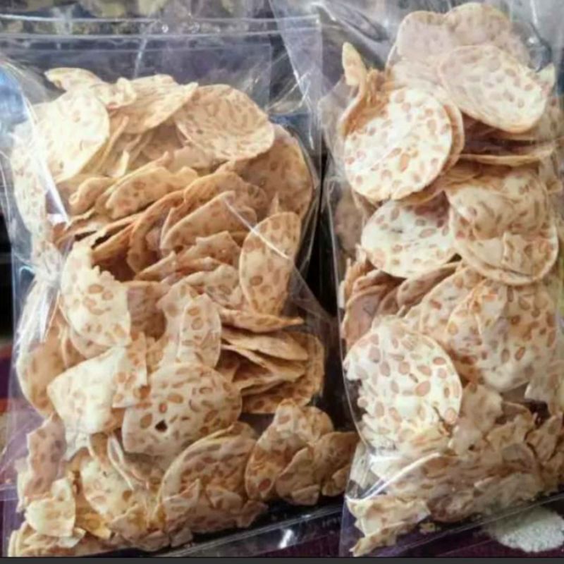 

KERIPIK TEMPE HOMEMADE/KERIPIK TEMPE SAGU 200GRAM