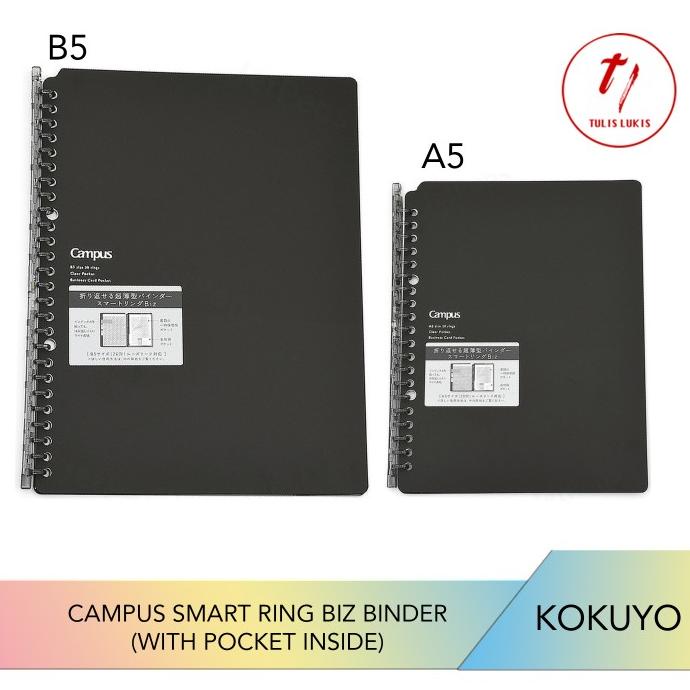 

Kokuyo Campus Smart Ring Biz Binder With Pocket Terlaris