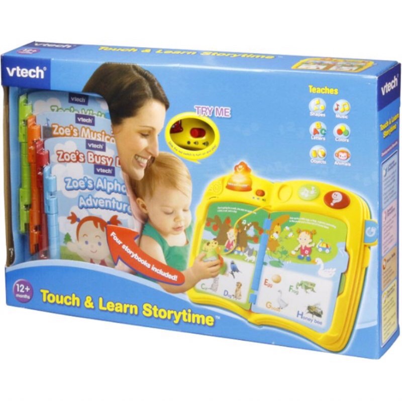 vtech baby touch & learn storytime (preloved)