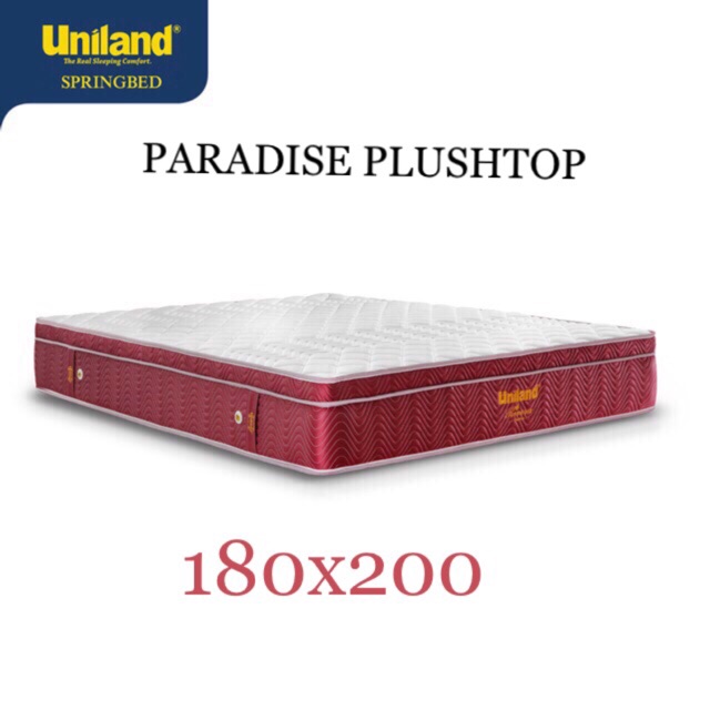 Uniland Paradise Plushtop matress 180x200 springbed matras kasur