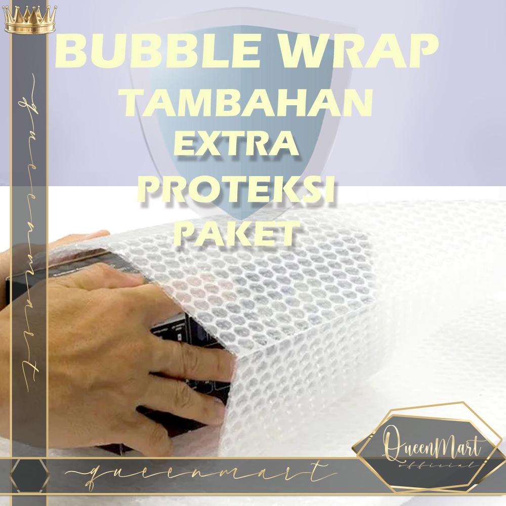 

QMART - BUBBLE WRAP TAMBAHAN Pelapis Packing / Produk