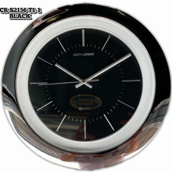 jam dinding esti loren original mesin sweep tersedia stok