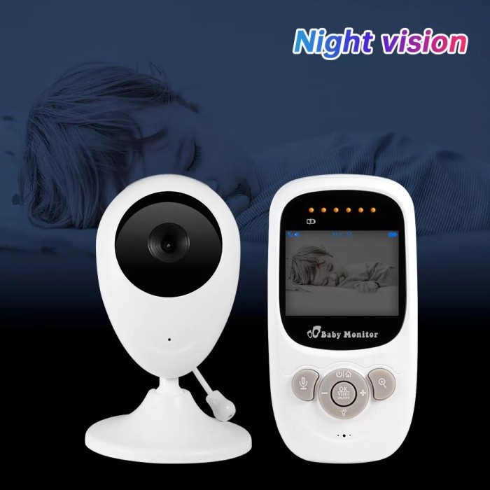 NA-Baby Monitoring Kamera CCTV wireless Infrared Suhu Ruangan Sp880