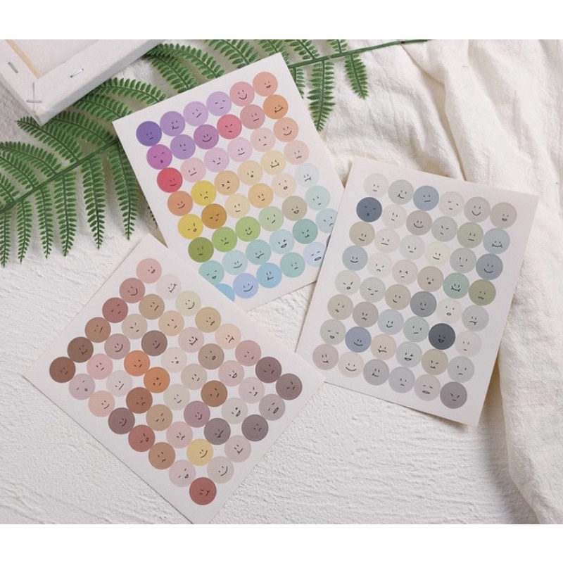 

SMILEY FACE STICKER EMOJI 3 WARNA