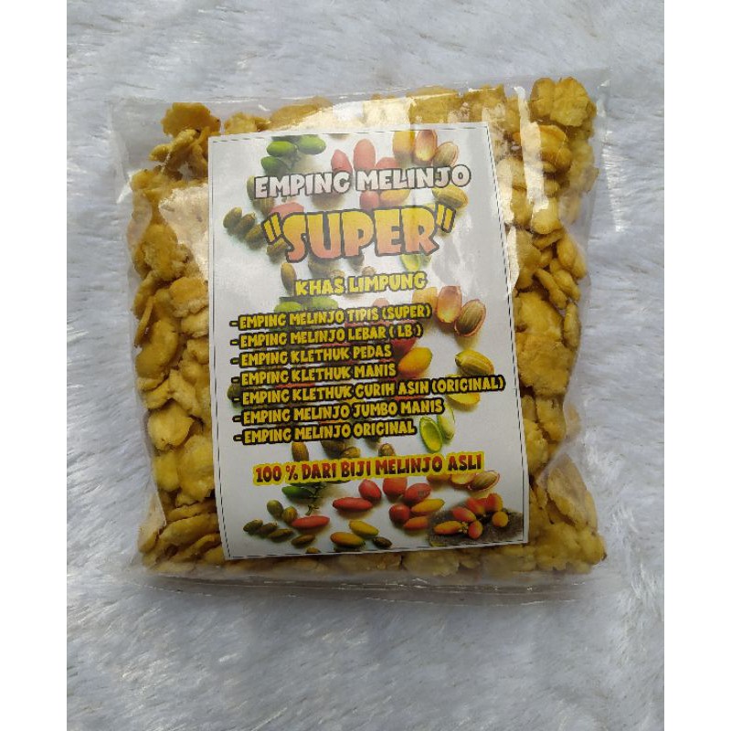 

Emping kletuk gurih/original 1kg