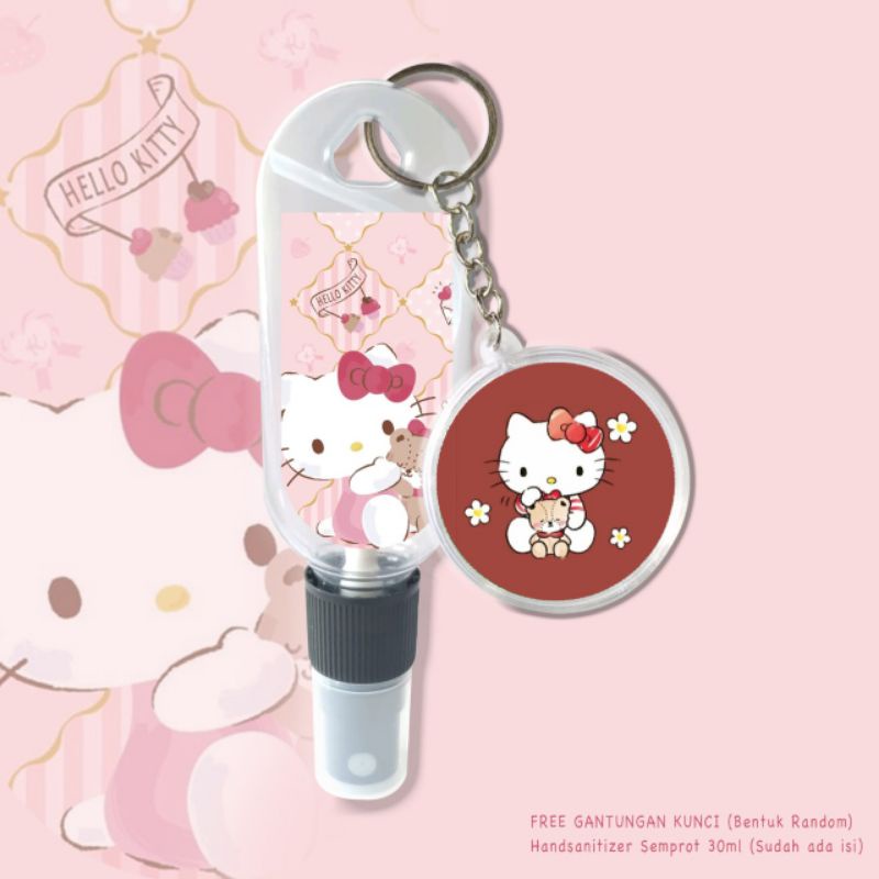 FREE GANCI+ISI HS 30ML/HAND SANITIZER HELLO KITTY/HAND SANITIZER MELODY LUCU