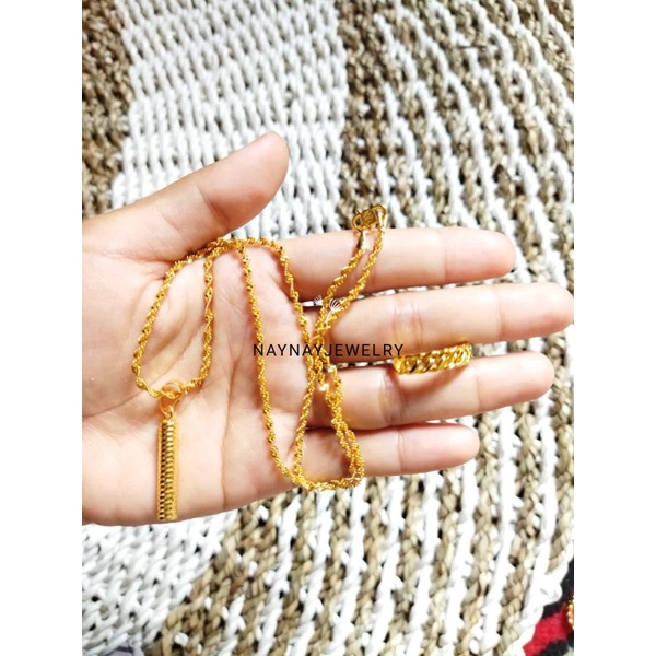 Set Kalung dan cincin