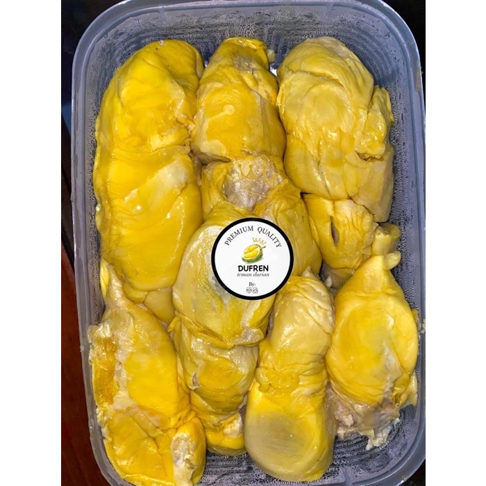 

Buah | Durian Kupas Kuning Legit Khas Pontianak