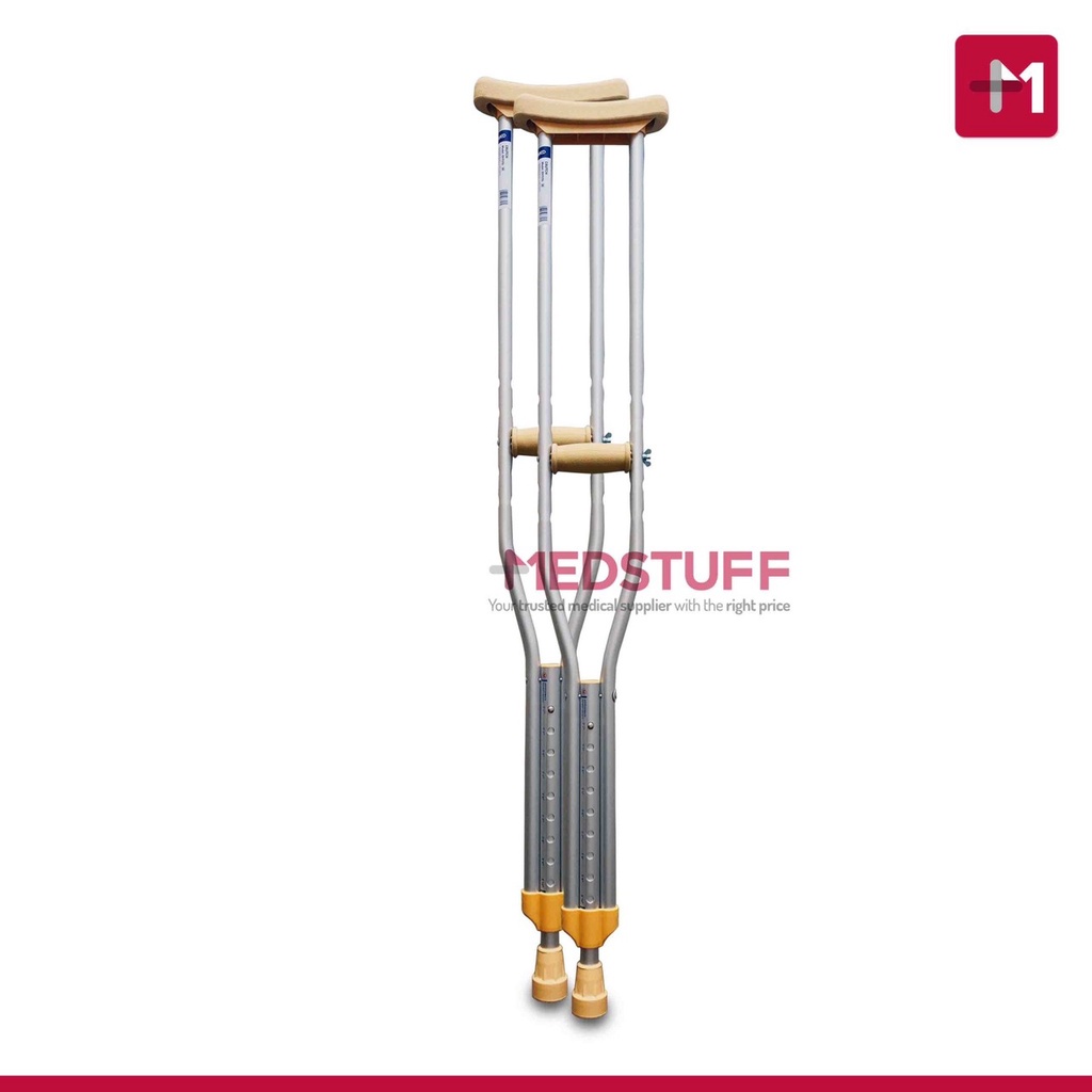 Kruk Onemed Tongkat Ketiak Crutch Tongkat Bantu Jalan Tongkat jalan