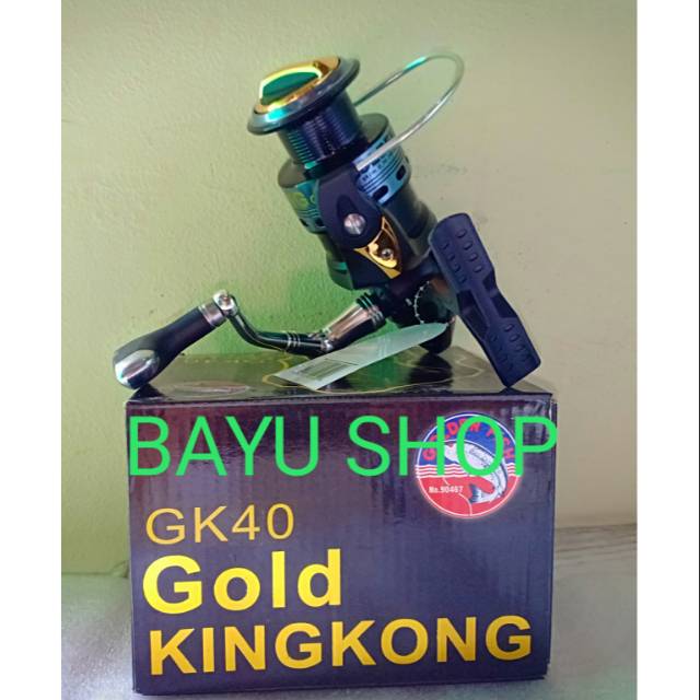 reel golden fish kingkong  gk40 gk 40