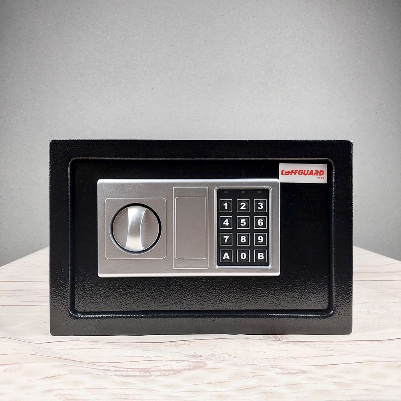 Brankas 31x20x20cm Medium Size TaffGUARD Brankas Mini Electric Password Deposit Box denganLubang Celengan 4.6L 17E