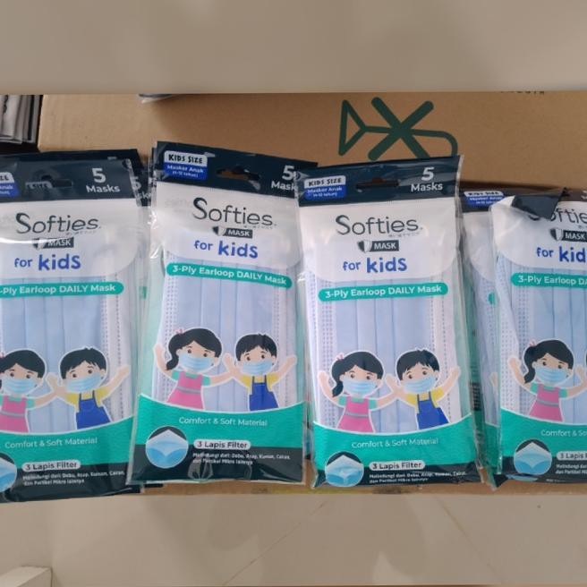 ■ VIRAL❗ ■ SOFTIES MASKER FOR KIDS DISKON