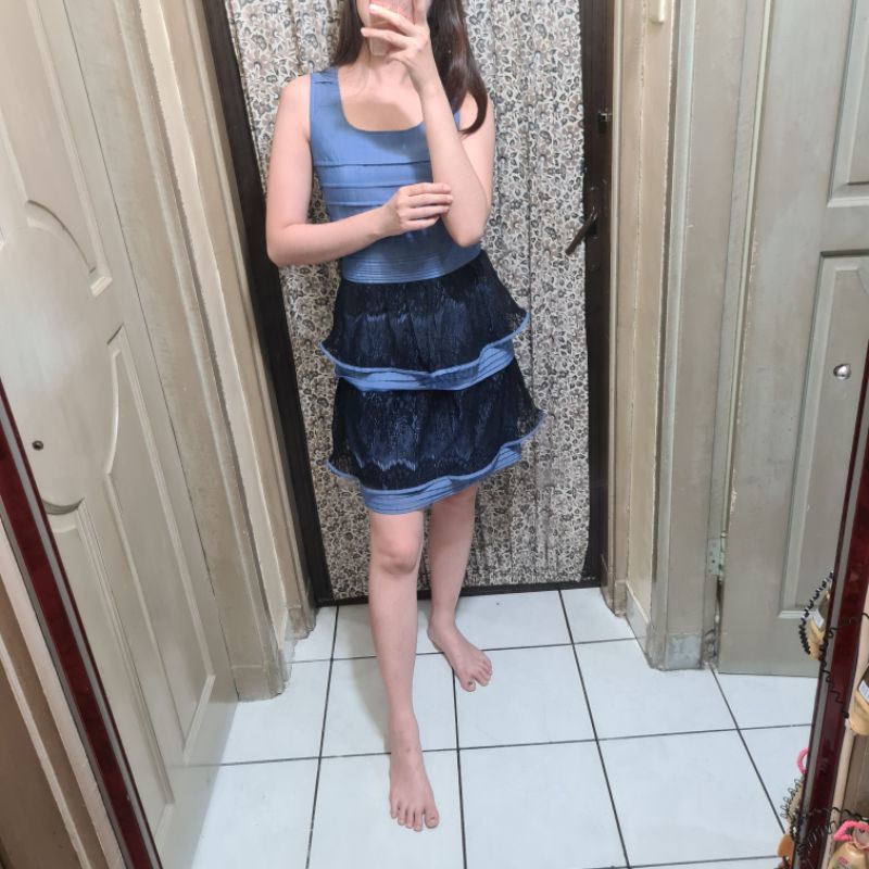 PRELOVED - Office Look Brocade Dress