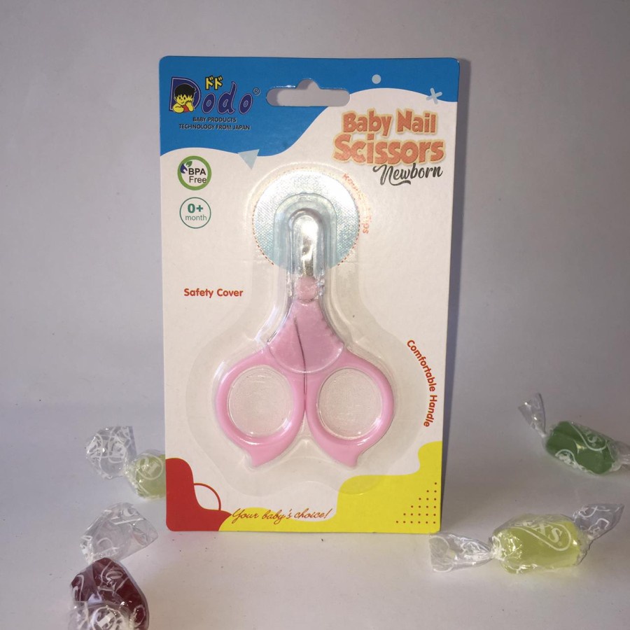 Baby Nail Scissor NB gunting bayi BPA Free Babydodo