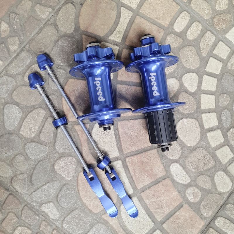 HUB FREE HUB UNITED SPEED BEARING 36H BIRU