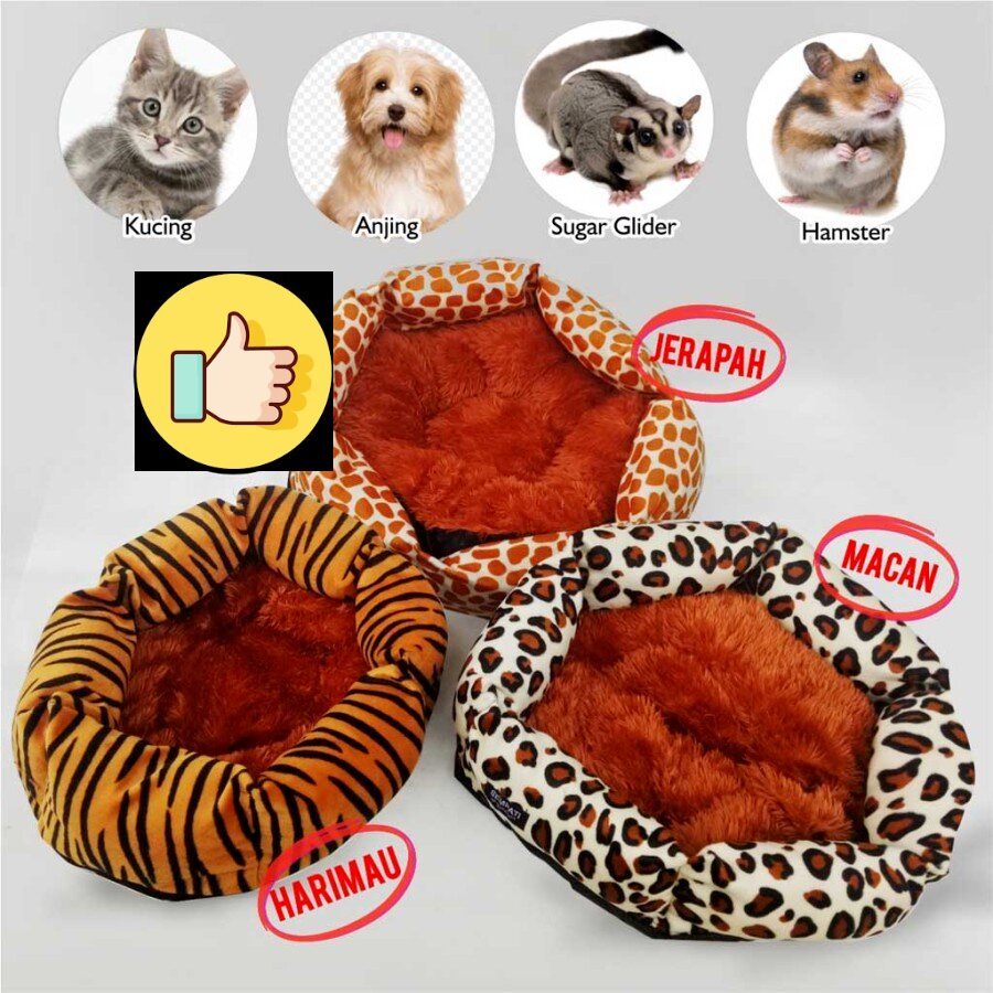 Tempat Tidur Bantal Kasur Kucing Anjing Kelinci Alas Hewan Peliharaan