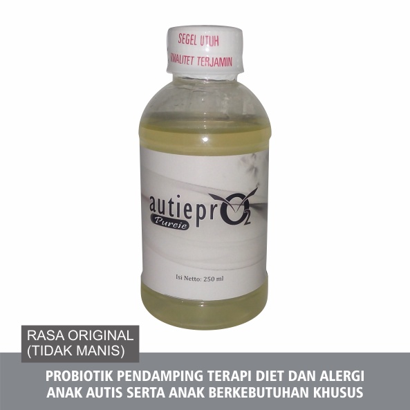 Probiotik Anak Autis Autiepro Varian Pureie 250 ml Pendamping Terapi Diet Autis / Suplemen Probiotik
