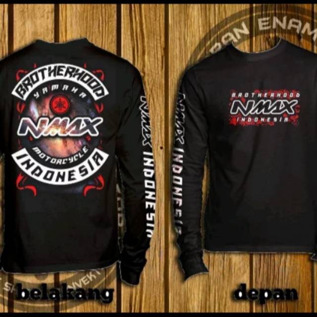 Kaos motor bikers touring harian NMAX