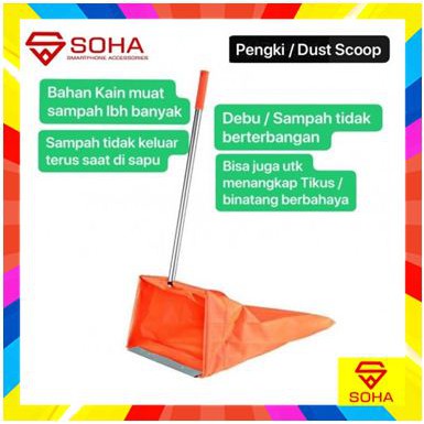 PCK-05 Dust Scoop Pengki Sampah / Sekop / Serokan Sampah / Alat Kebersihan Cocok Dinas Kebe